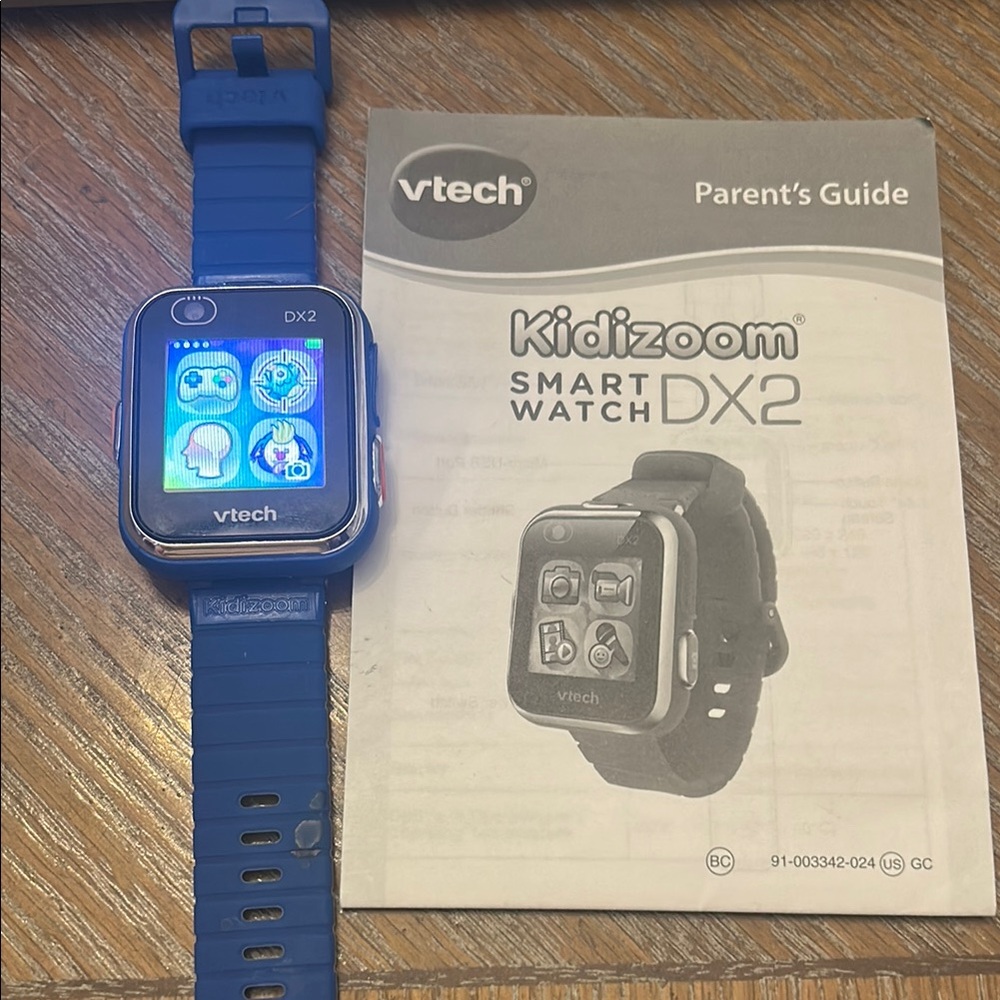 Kidizoom Blue Smartwatch DX2 with Digital Display and Durable Strap